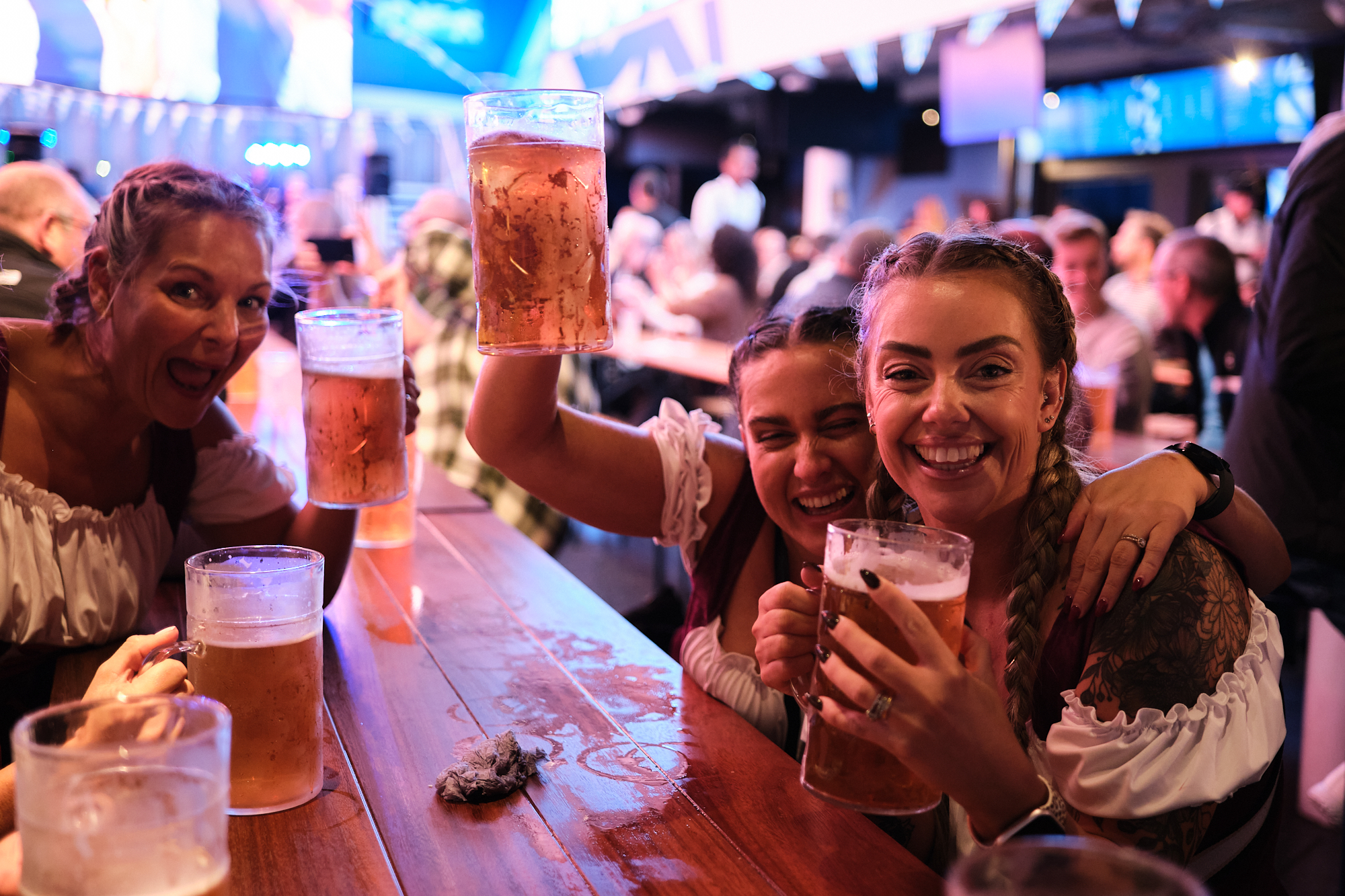 Oktoberfest goers