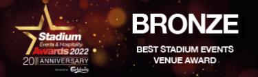 Bronze Stadium Events Venue Award 2022