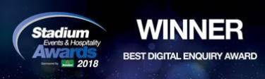 Winner Stadium Digital Enquiry Award 2018