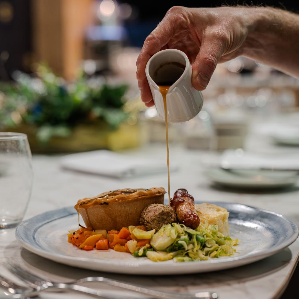 Festive meal served at BHAFC