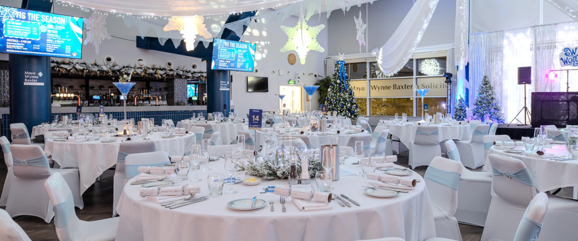 Mayo & Baxter Suite set up for Christmas