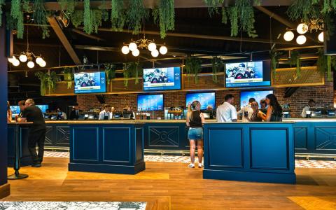 Interior of 1901 Pub