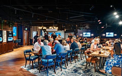 People sat at 1901 Pub