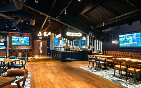 Interior of 1901 Pub